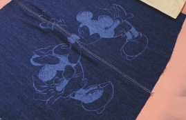 牛仔面料燒花不再難丨武漢三工超快激光機(jī)來幫忙