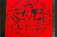 武漢三工激光打標(biāo)機(jī)，革新多張宣紙鏤空切割技術(shù)